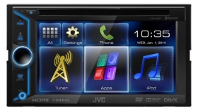 Купить 2-din магнитолы JVC KW-V30BTee в Череповце