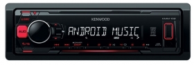 Купить 1-din магнитолы Kenwood KMM-102RY без диска в Череповце